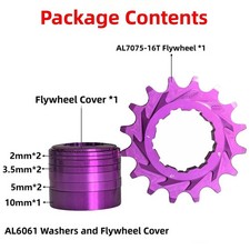 AL7075 Volant moteur 16T
