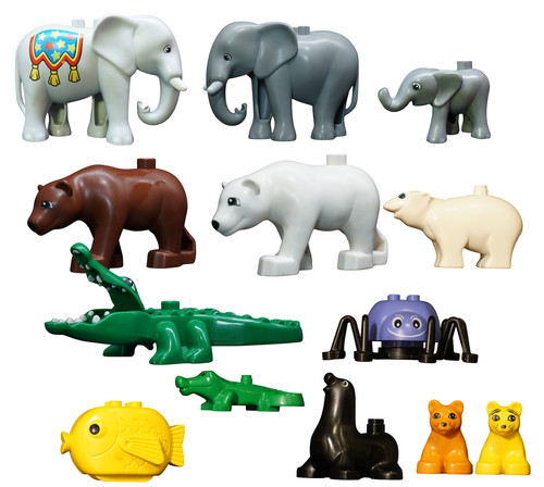 Lego duplo animaux sauvages - duplo,