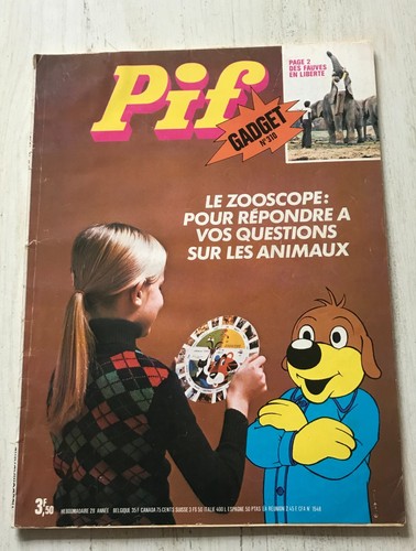 Magazine pif gadget ancien - pif, n°