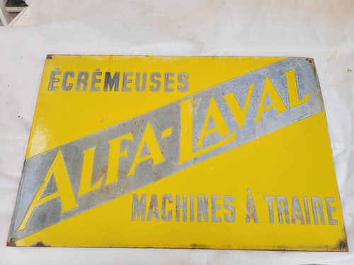 Ancienne plaque émailée - ancienne,
