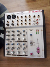 TABLE DE MIXAGE AM 240 PHONIC STEREO PRE AMP MIXER