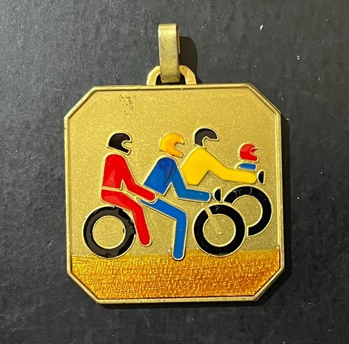 Médaille émaillée 35x35 - Émaillée, mm