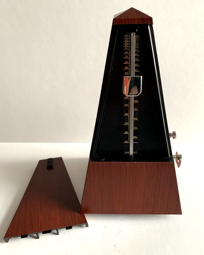 Metronome wood grain - metronome, plastic