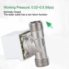 DC 24V 1/2in électrovanne En