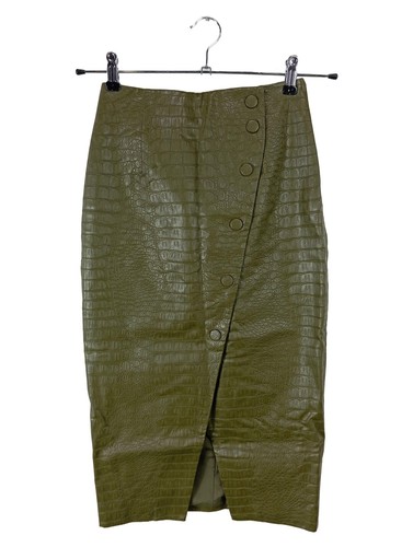 Jupe cuir synthétique - h&m,