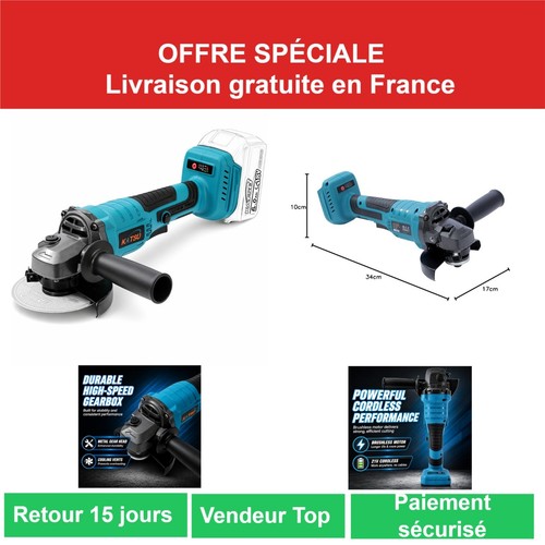 Meuleuse angle sans fil - sans,