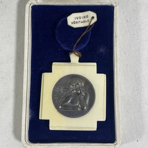Medaille berceau angelot - de,