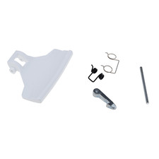 POIGNEE DE PORTE BLANCHE pour LAVE LINGE ELECTROLUX - 4055186631