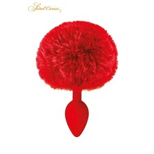 Plug anal queue de lapin rouge