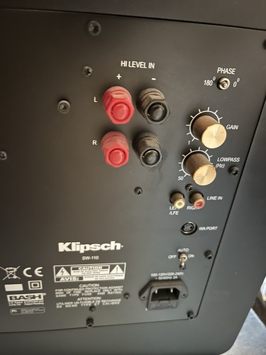 Klipsch six channel - six, (5.1)