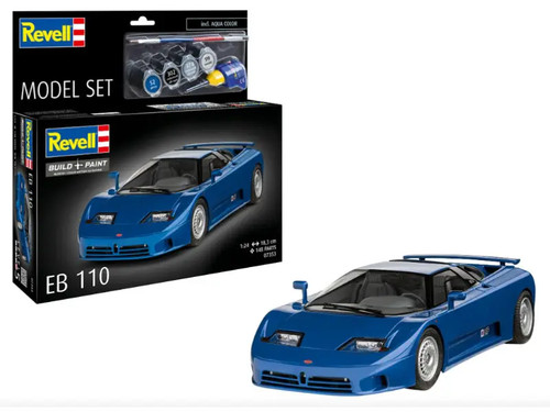 Revell bugatti eb110 kit - eb110,