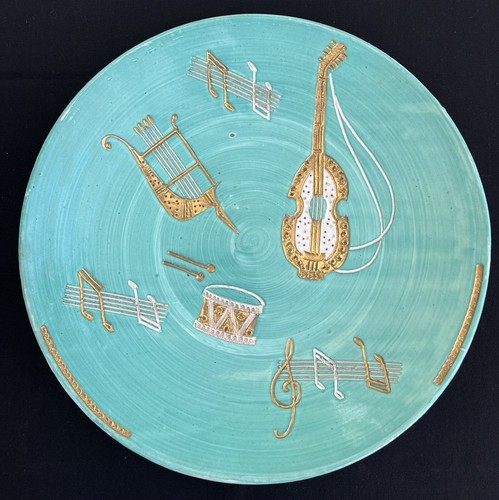 Grand plat faïence - plat,