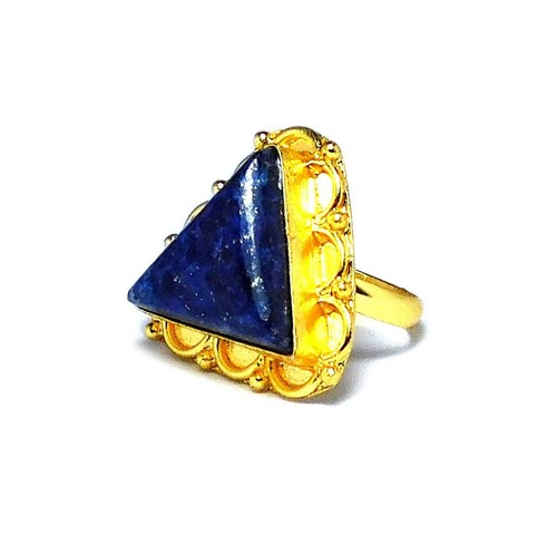 Bagues lapis lazuli plaqué - bagues, lapis-lazuli