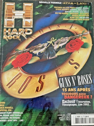 Hard rock magazine - hard, guns