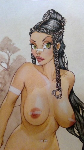 Original drawing dessin - original,