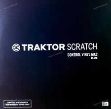 No Artist - Traktor Scratch Control Vinyl MK2 Black Maxi (VG+/VG+) '