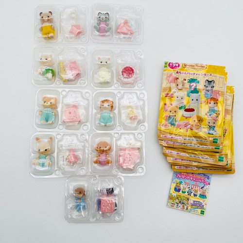 Sylvanian families baby party - families,