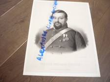 danemark GRAVURE  PORTRAIT