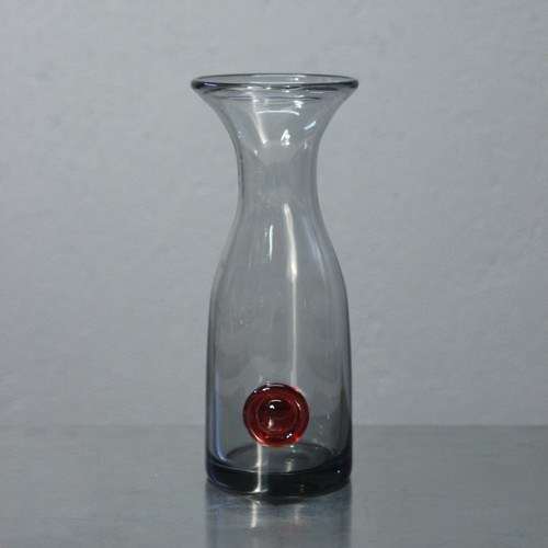 Vase verre soufflé vintage