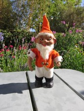 LUTIN-NAIN DE JARDIN-AUTOMATE-JOUET  MECANIQUE-JOUET ANCIEN-AVEC CLE- P