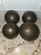 Antique boule balls set - balls,