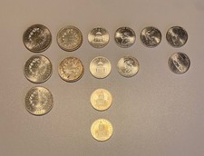 Lot 14 Pièces Françaises Argent (9*100 frcs - 3*50 frcs - 2*10 frcs)
