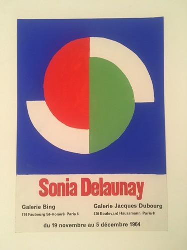 Sonia delaunay gouache - delaunay, au