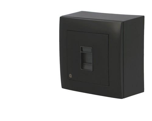 Prise rj45 cat6 noire - rj45, efapel