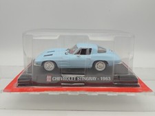 IXO Voiture Américaine - Chevrolet Stingray 1963 - Miniature Collection 1/43