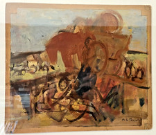 Maurice Georges Poncelet (1897-1978) - Huile sur Panneau - Signée - XX - France