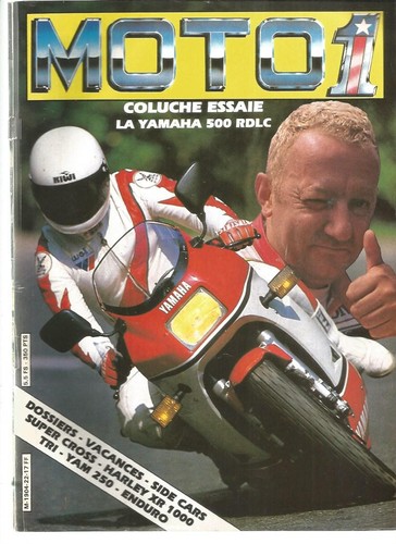 Moto coluche yam 500 - n°22,