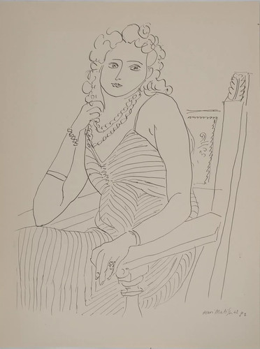 Henri matisse femme - henri, :