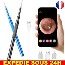 ✅ Nettoyeur Oreille Intelligent Endoscope Cérumen Kanoscope Nettoyage Coton Tige
