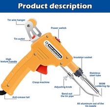 Pistolet à Souder Automatique 60W