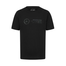 T-Shirt Noir Mercedes AMG Petronas F1 Officiel Stealth 3D