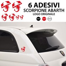 Scorpion Abarth Adhésif Fiat Logo Tuning Fiat 500 Punto Evo Armes Stickers
