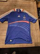 MAILLOT FRANCE FFF 2007 Adidas Dédicacé William Gallas & Alou Diarra T.S RARE