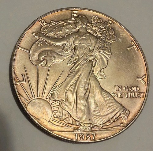 Liberty eagle dollar - eagle, 1987
