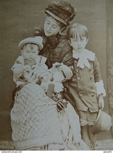 Photo cdv alophe - , paris
