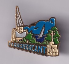 RARE PINS PIN'S .. TOURISME BRETAGNE BREIZH EGLISE CHURCH PLOUGRESCANT 22 ~GB