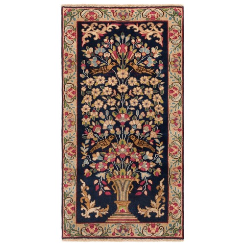 Kerman tapis oriental fait - kerman,