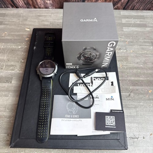 Montre garmin fenix noire - fenix, 6