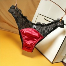 Femme Maille Dentelle Satin