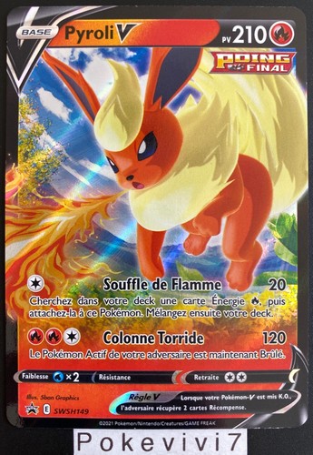 Carte pokemon pyroli swsh149 - carte,