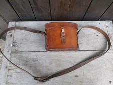 Etui Cuir Fauve Pour Jumelles Françaises Années 40/50