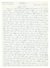 ❤️ N°28 Lettre autographe