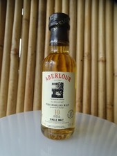 mignonnette ABERLOUR Scotch Whisky Scotland Ecosse bouteille en verre 5 cl