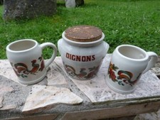 Pot à oignons + 2 chopes (LML)