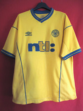 Maillot Celtic Glasgow Umbro Football Club Exterieur 2002 Vintage - L