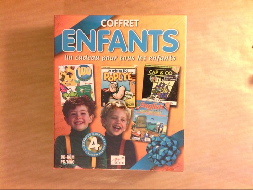 Rare coffret enfants avec 4 - /,